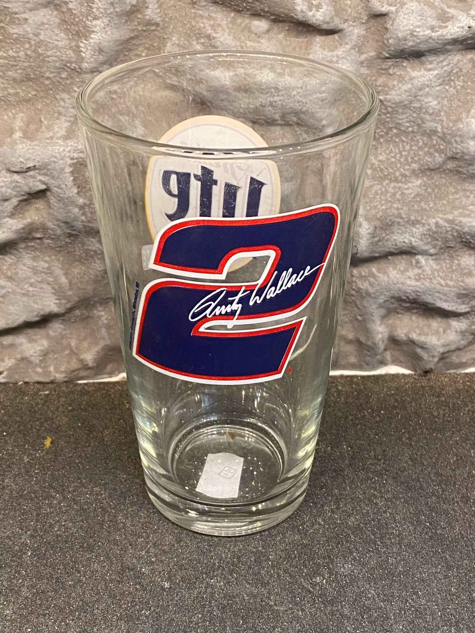 Stort glas - Nascar: Rusty Wallace "2" - Miller Racing