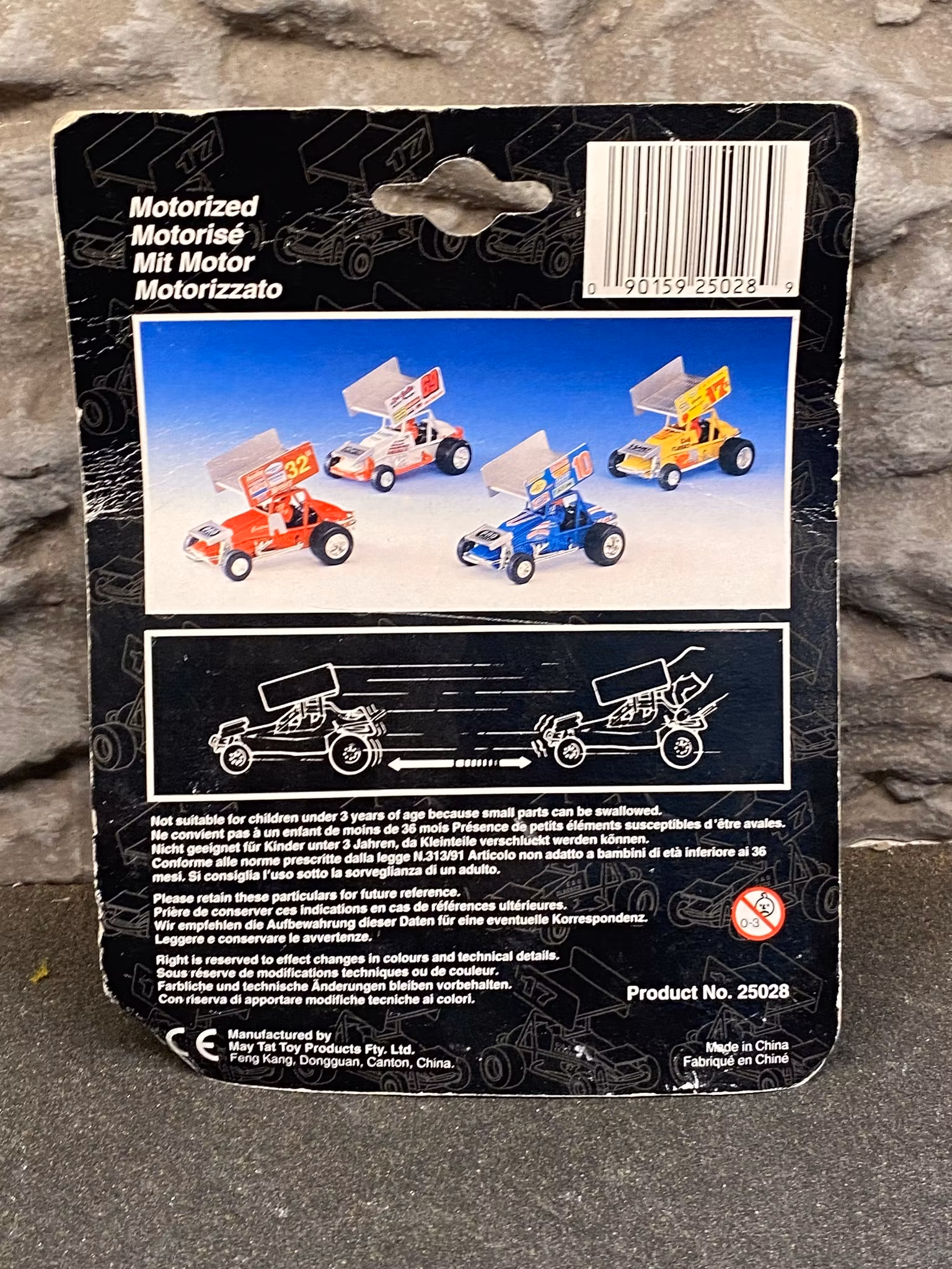 Skala 1/32 Sprint Series - #17 Yellow fr Maisto