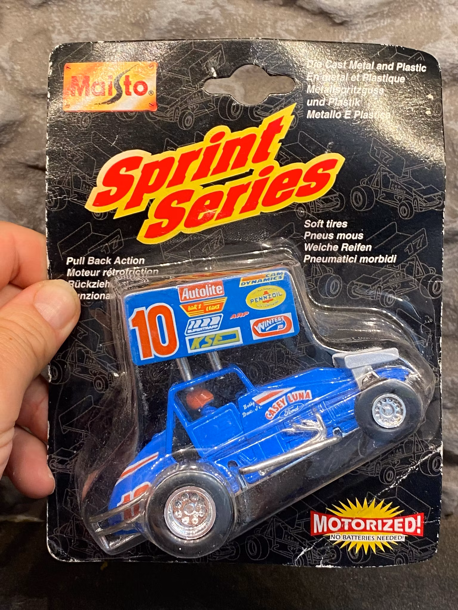 Skala 1/32 Sprint Series - #10 Blue fr Maisto
