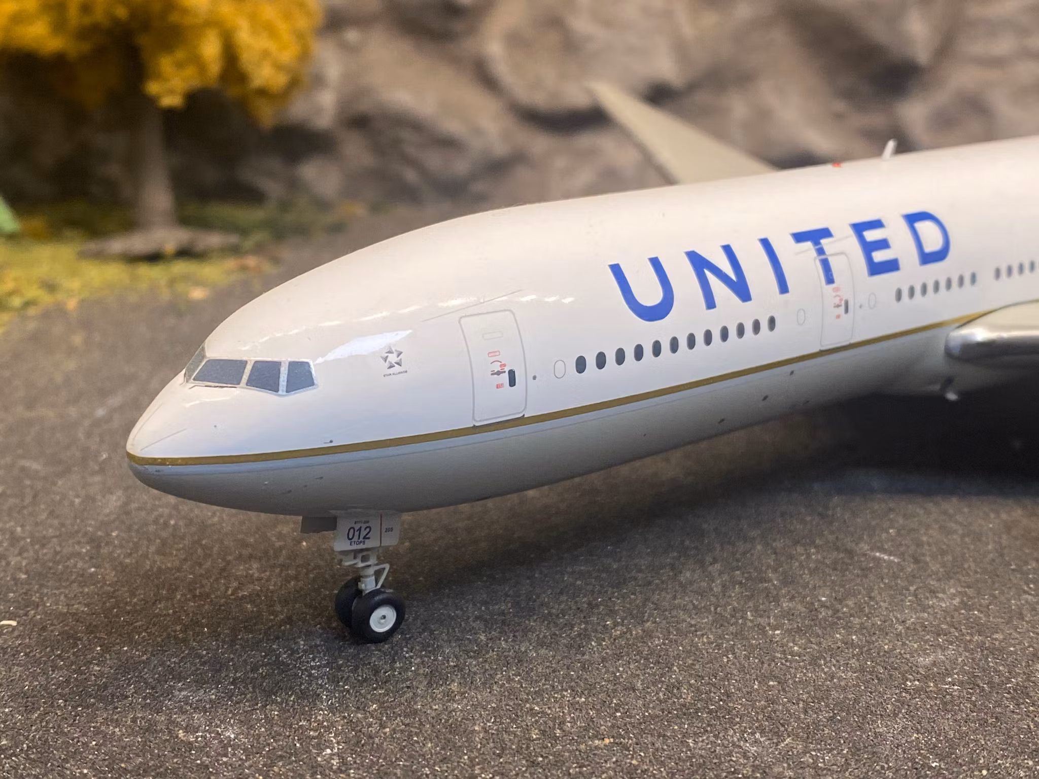 Scale 1/200 Boeing 777-200ER "United" Art nr G2UAL239 fr Gemini 200