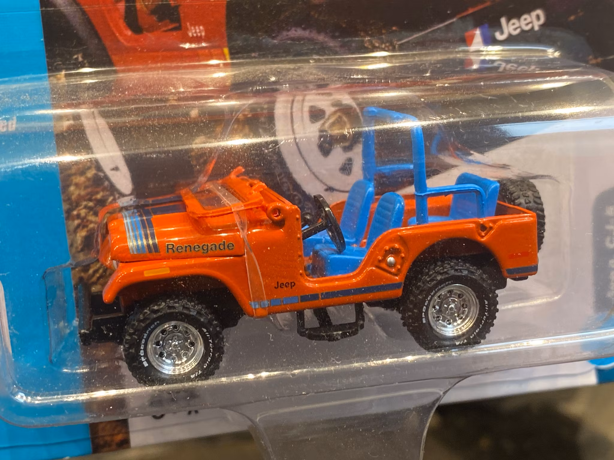 Skala 1/64 Jeep CJ-5 Rel.1, Red, fr Johnny Lightning