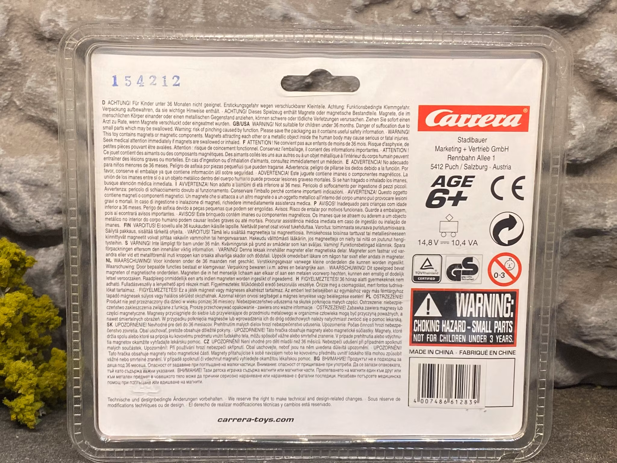 Skala 1/43 Analogue Slot car fr Carrera GO: Porsche 911 (997) GT3 Polizei w bluelight