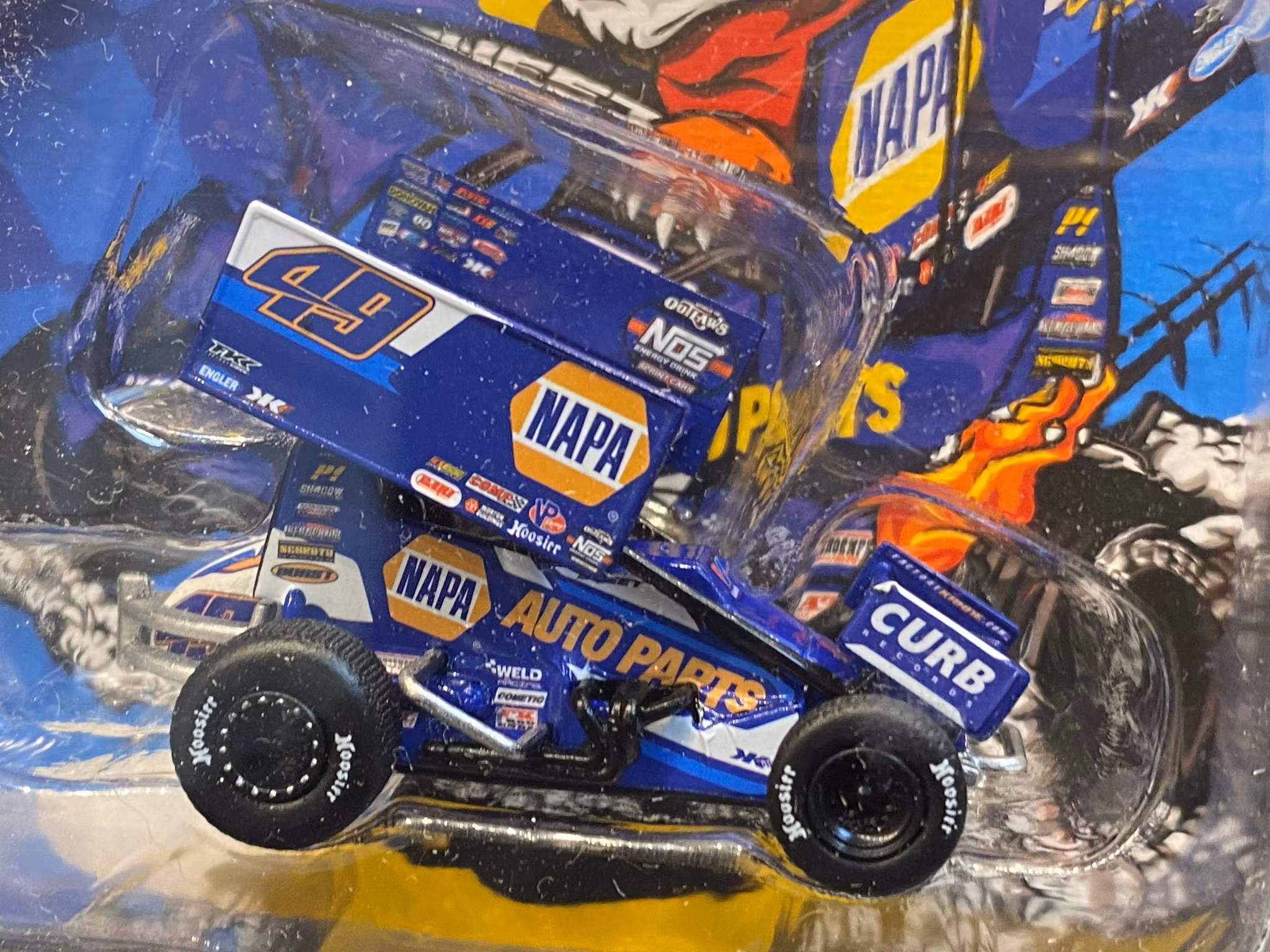 Skala 1/64 Sprint Series - #49 Brad SWEEET - The Big Cat, Grass Walley. CA fr ACME