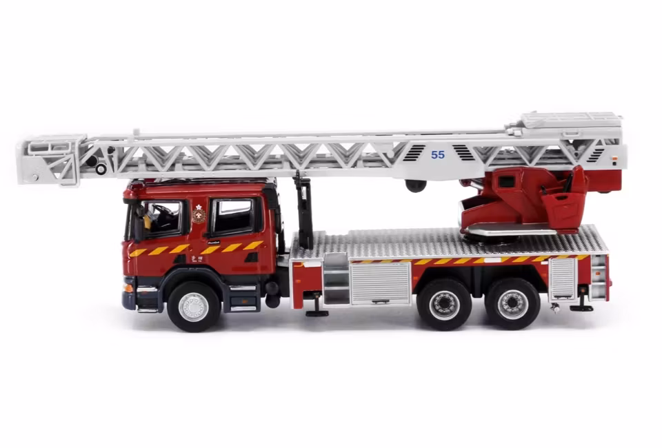 Skala 1/76 Scania HKFSD Turntable Ladder 55M (F6003) fr Tiny Toys