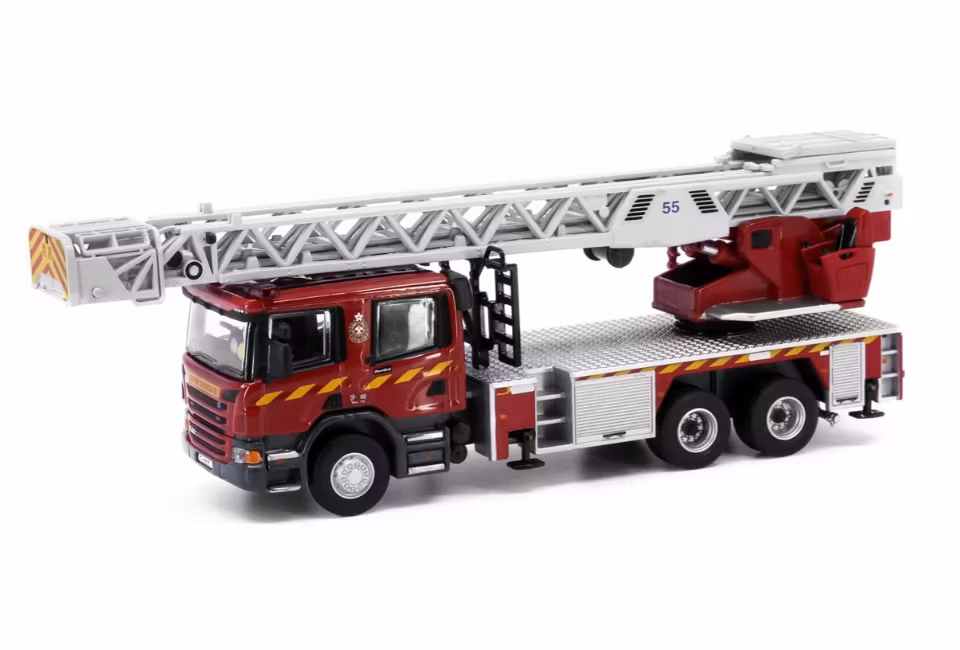 Skala 1/76 Scania HKFSD Turntable Ladder 55M (F6003) fr Tiny Toys