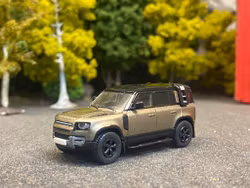 Skala 1/87 - Land Rover Defender 110, Metallic Brown fr PCX87