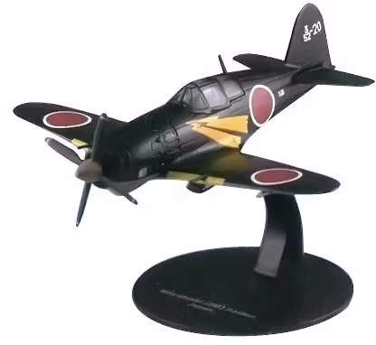 Scale 1/72 Mitsubishi J2M3 Raiden, WW2 Japanese Navy Air Serv Interceptor fr DeAgostini