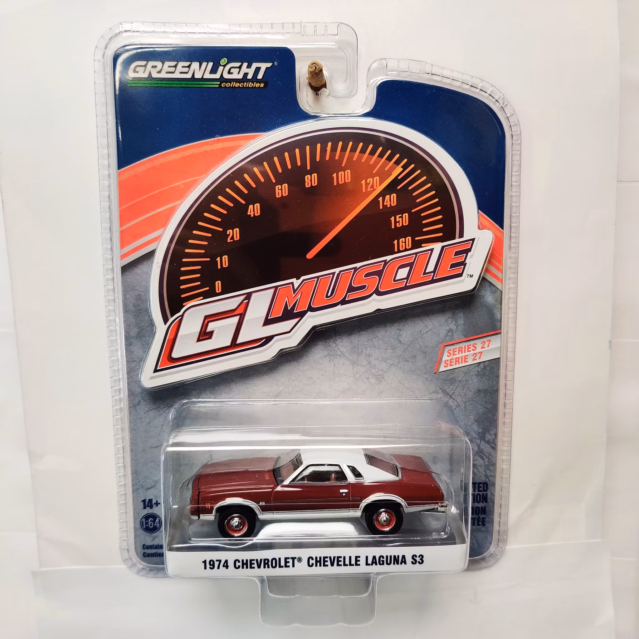 Skala 1/64 Chevrolet Chevelle Laguna S3 74' "GL Muscle" från Greenlight