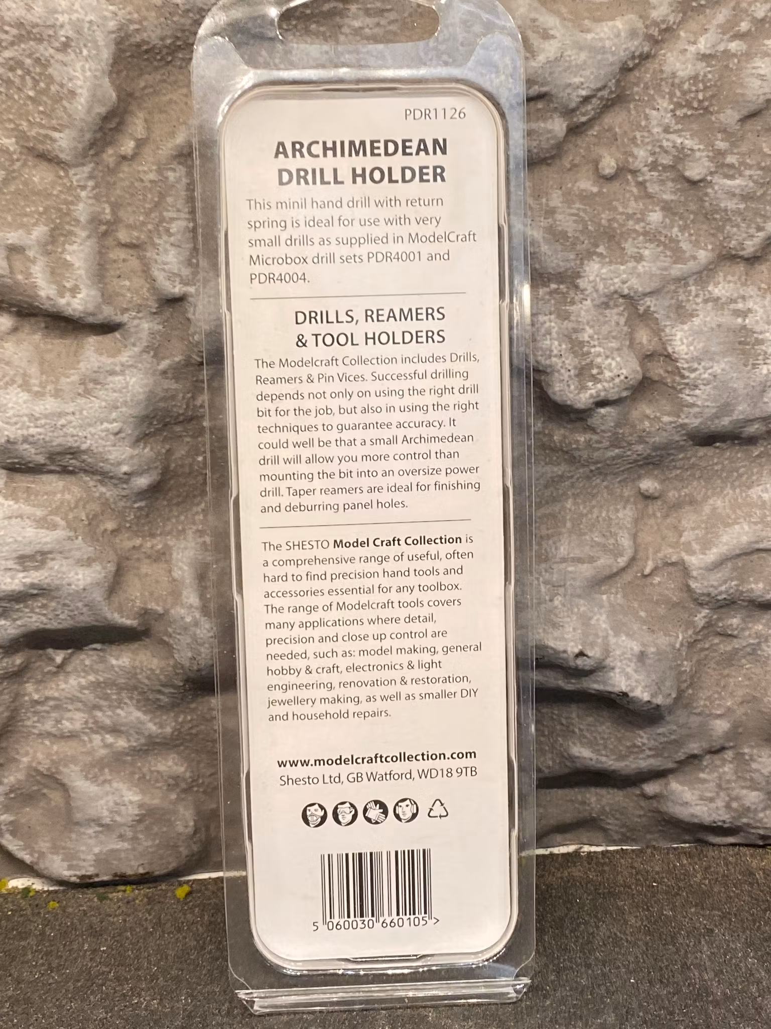 Archimedean Drill Holder/Arkimedisk Handborr fr ModelCraft