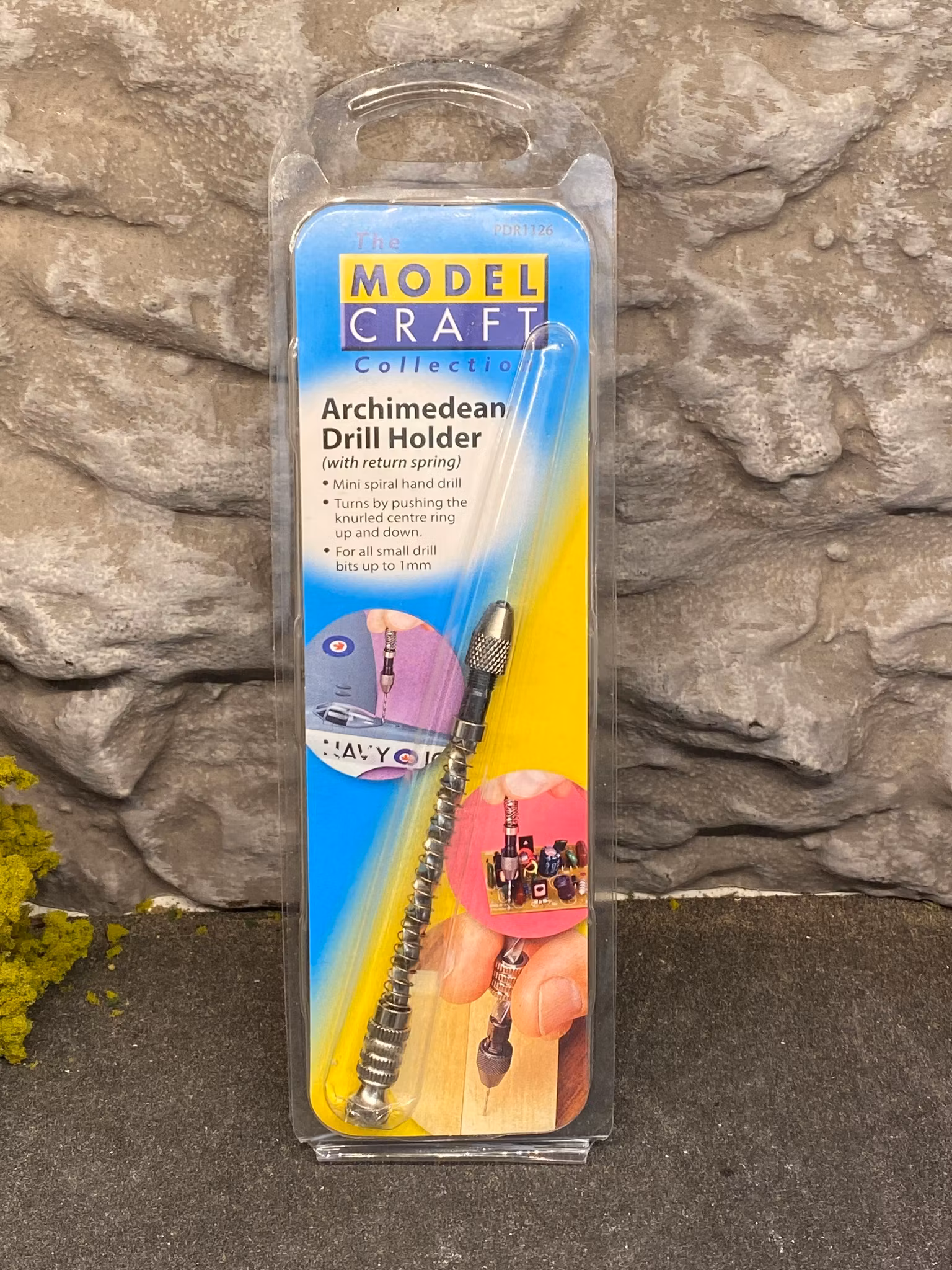 Archimedean Drill Holder/Arkimedisk Handborr fr ModelCraft