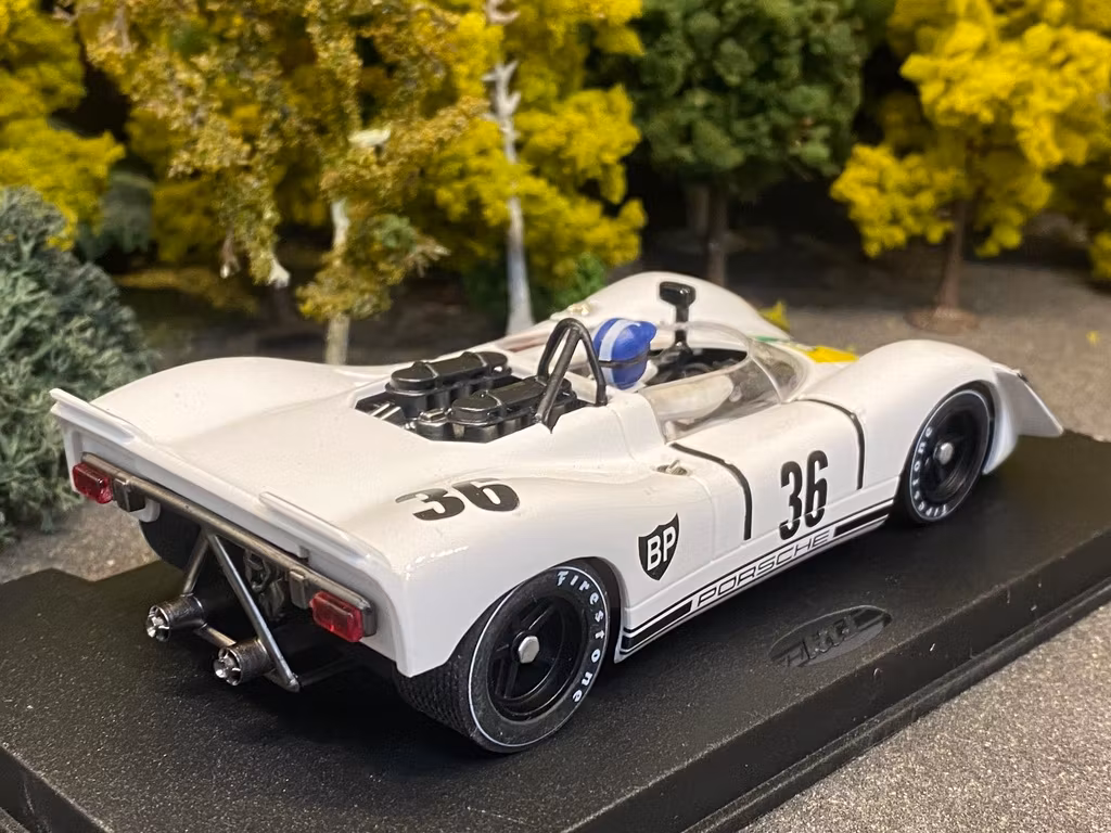 Scale 1/32 Analogue FLY slotcar: Porsche 908 4th Zeltweg 1969' #36