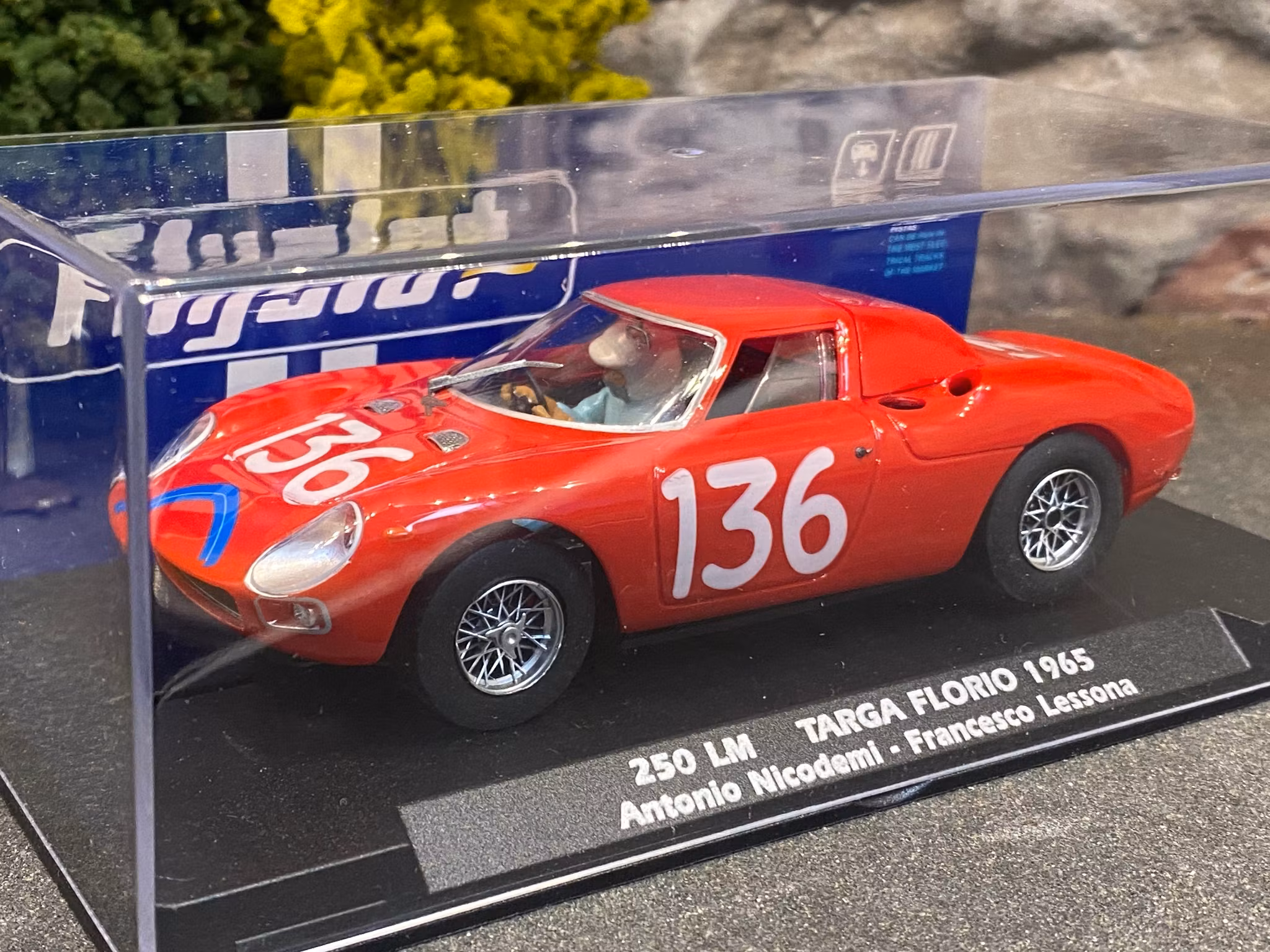 Scale 1/32 Analogue FLY slotcar: 250LM Targa Florio 1965