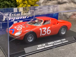 Scale 1/32 Analogue FLY slotcar: 250LM Targa Florio 1965