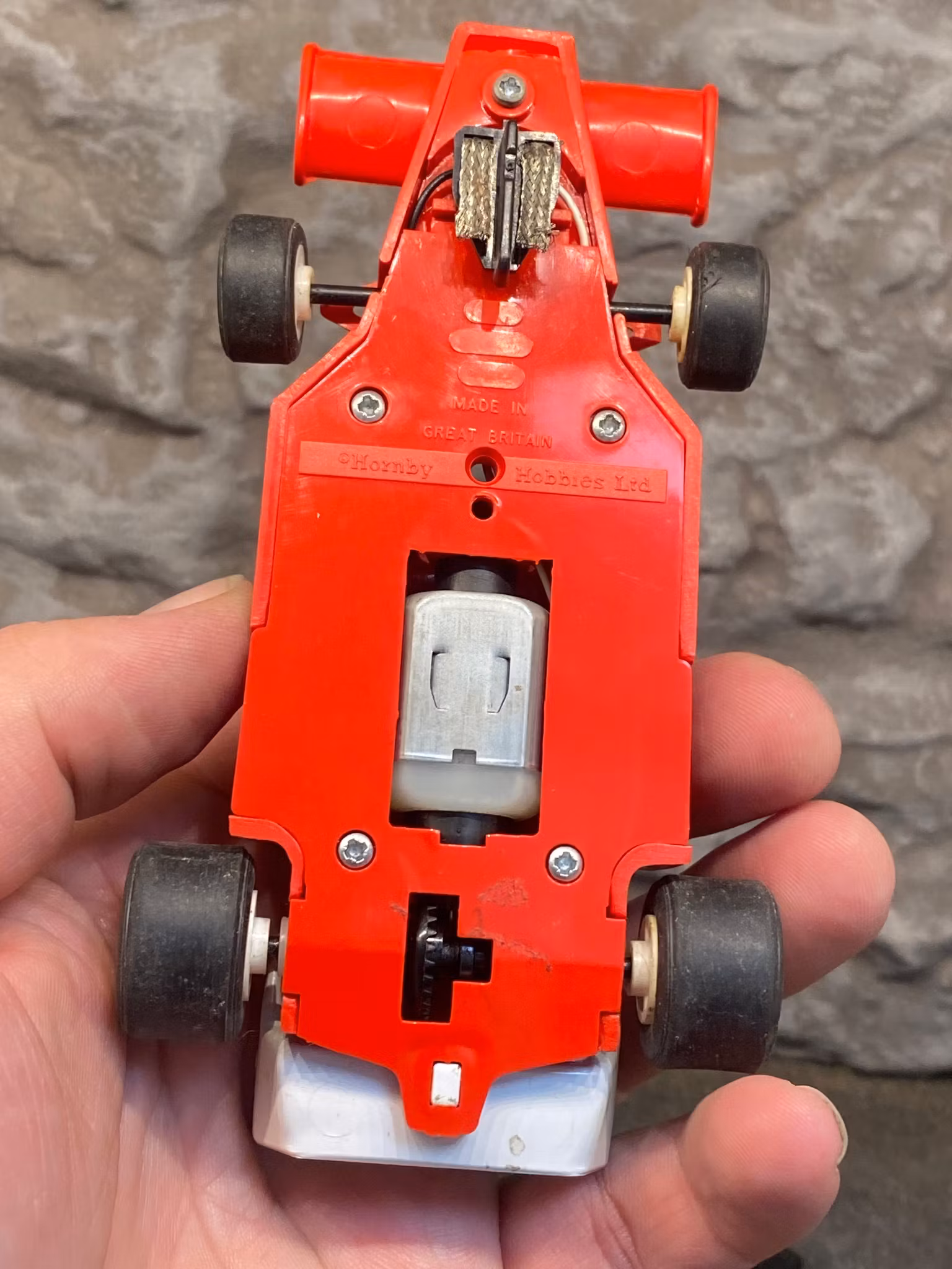 Skala 1/32 Begagnad/Used Analoge slotcar: F1 ""Exchange" fr Scalextric