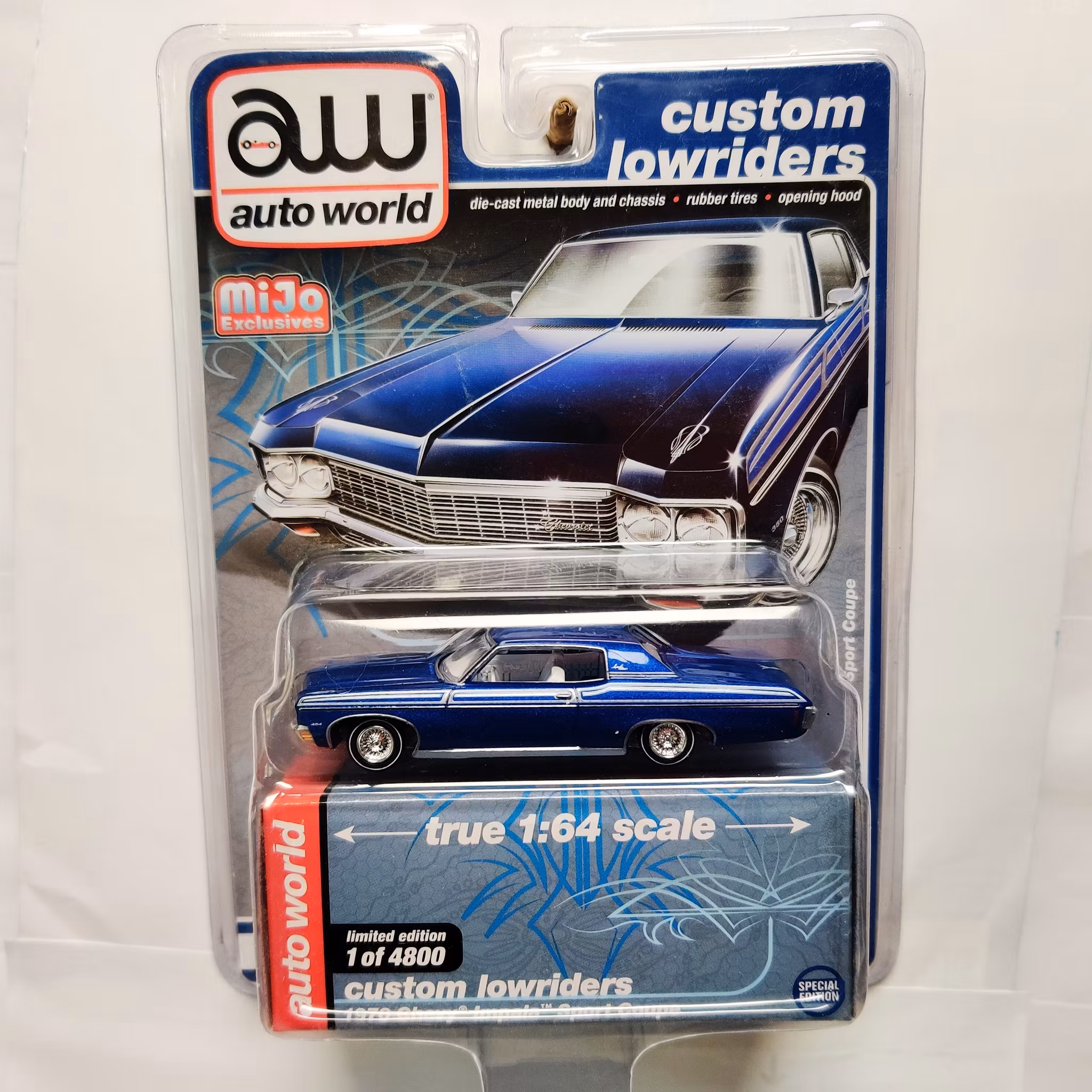 Skala 1/64 Chevrolet Impala Sport Coupe 1970 "Custom LowRiders" fr Greenlight