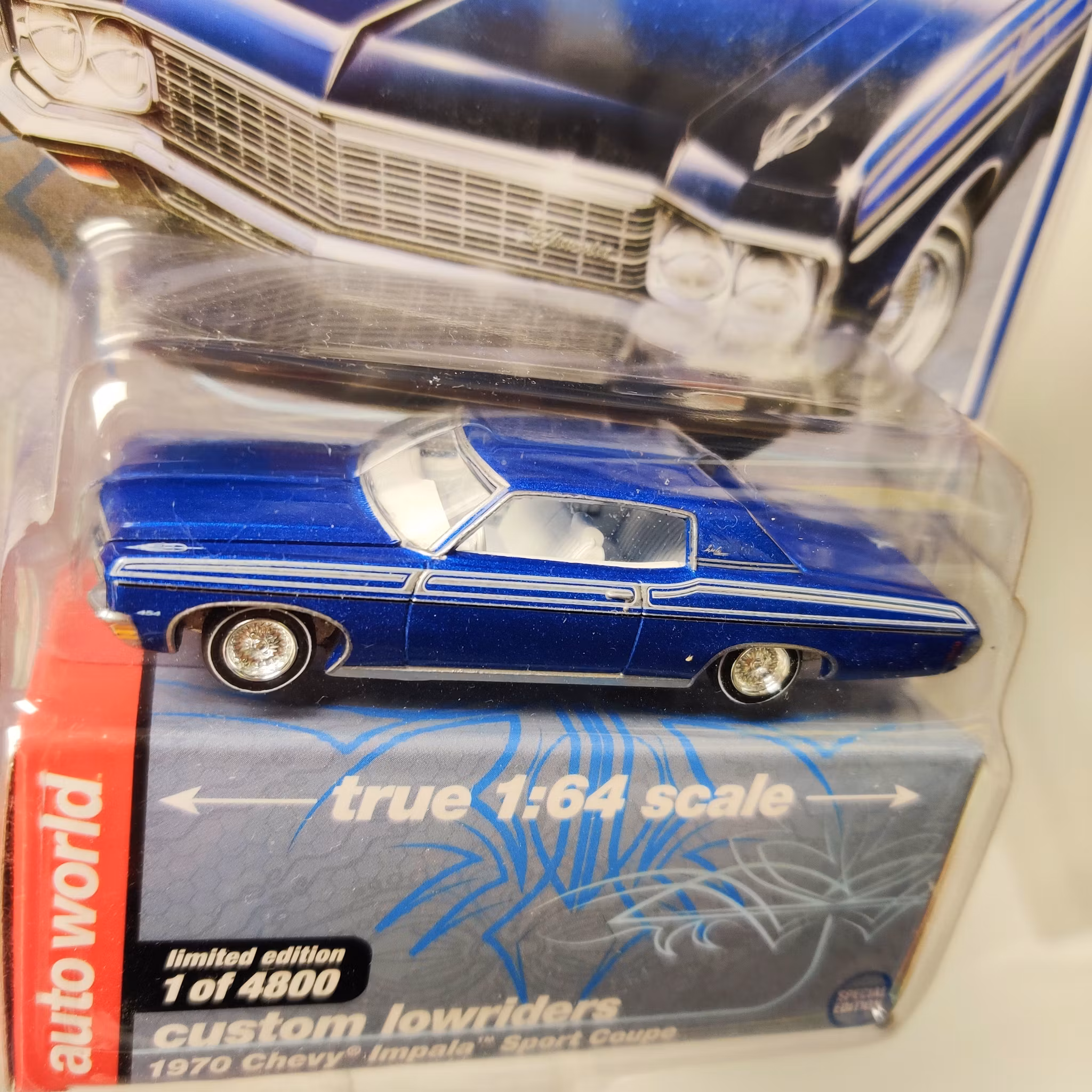 Skala 1/64 Chevrolet Impala Sport Coupe 1970 "Custom LowRiders" fr Greenlight