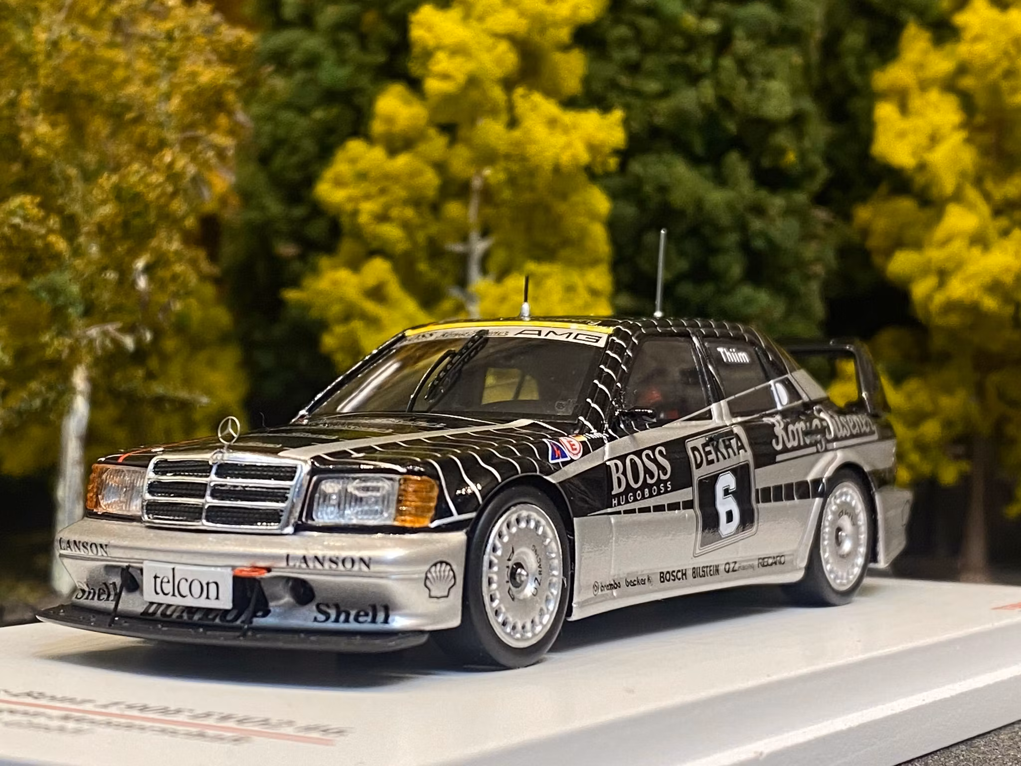 Skala 1/43 Mercedes-Benz 190E Evo2 #6 1990' fr TSM-Model