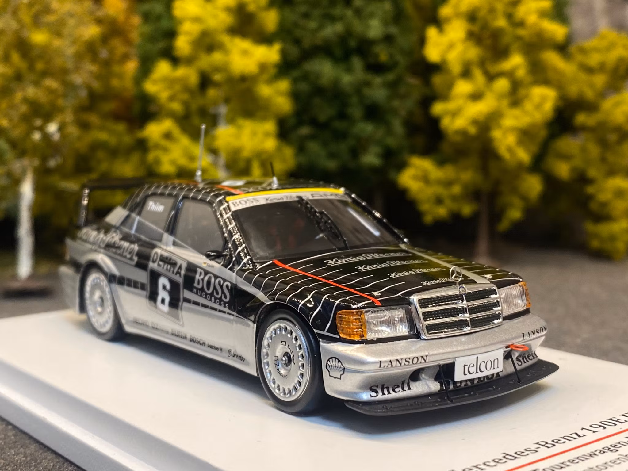 Skala 1/43 Mercedes-Benz 190E Evo2 #6 1990' fr TSM-Model