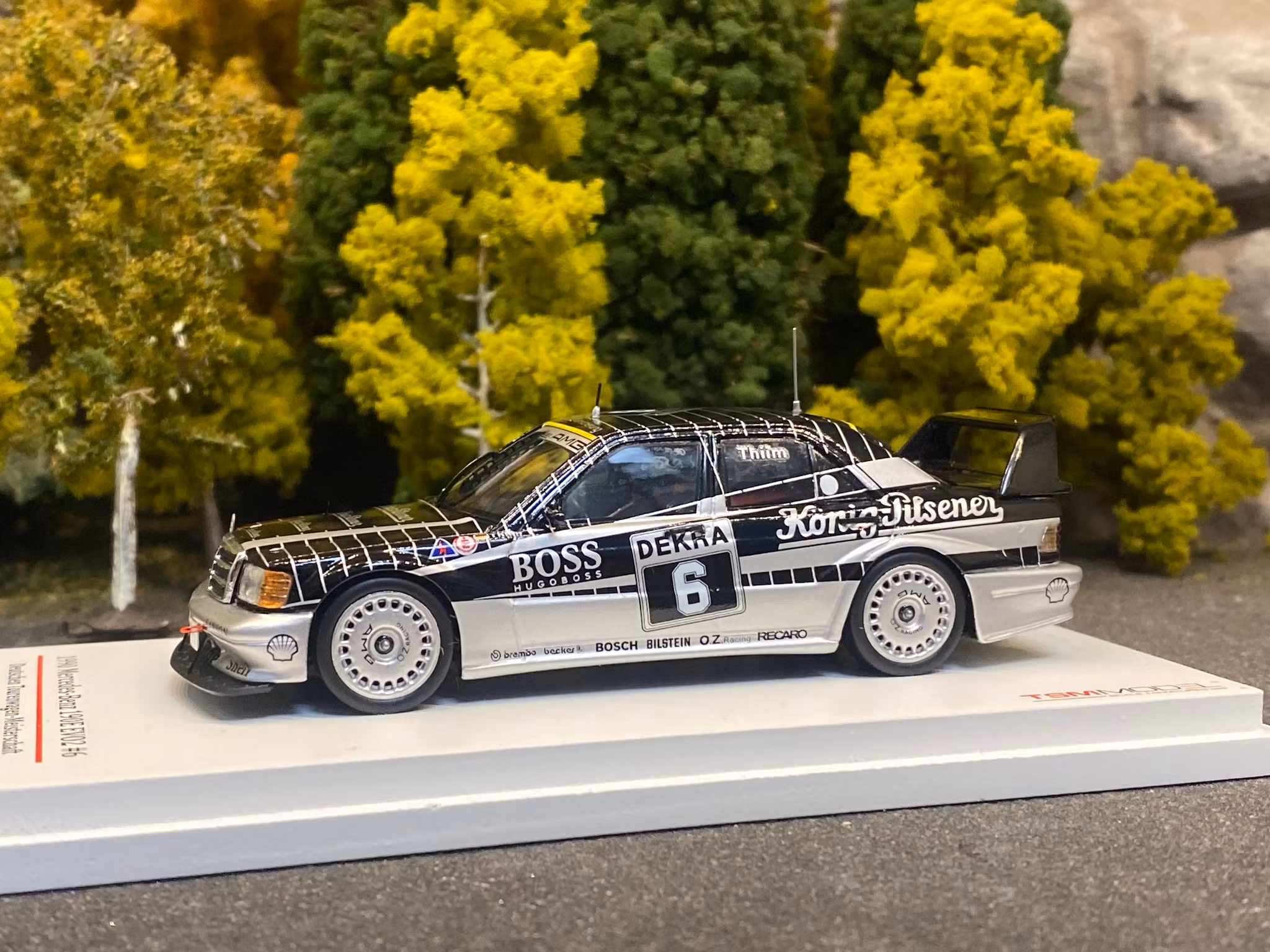 Skala 1/43 Mercedes-Benz 190E Evo2 #6 1990' fr TSM-Model