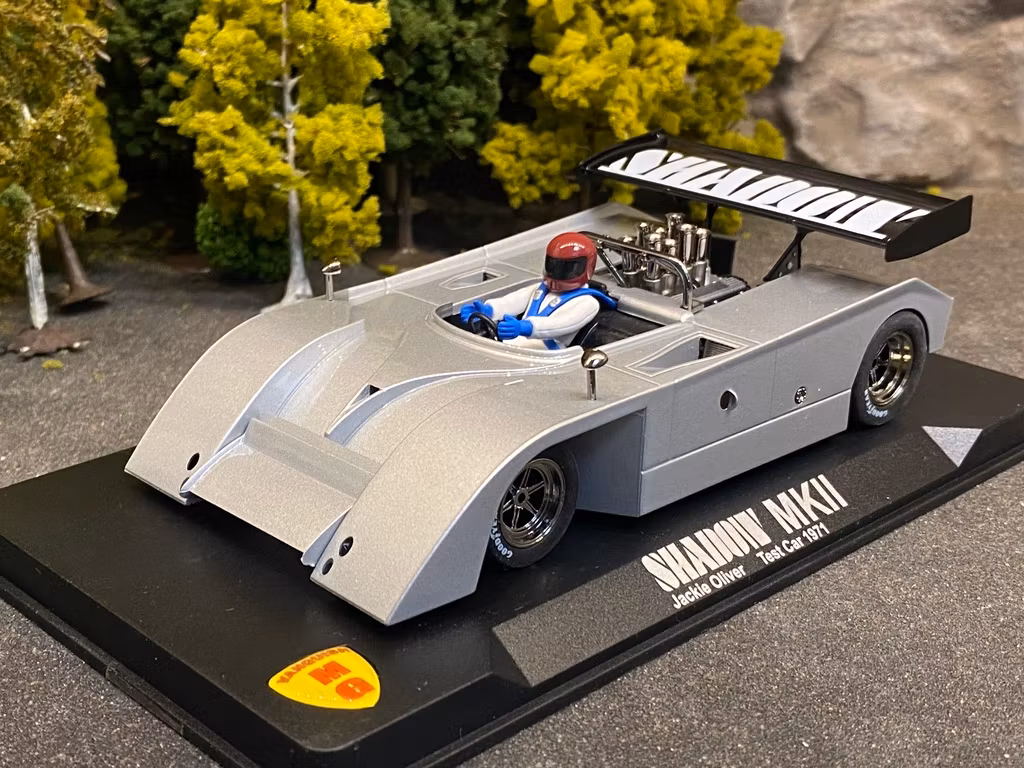 Scale 1/32 Analogue Slotcar: Shadow MKII, Testcar 71' Jackie Oliver fr Vanquish MG
