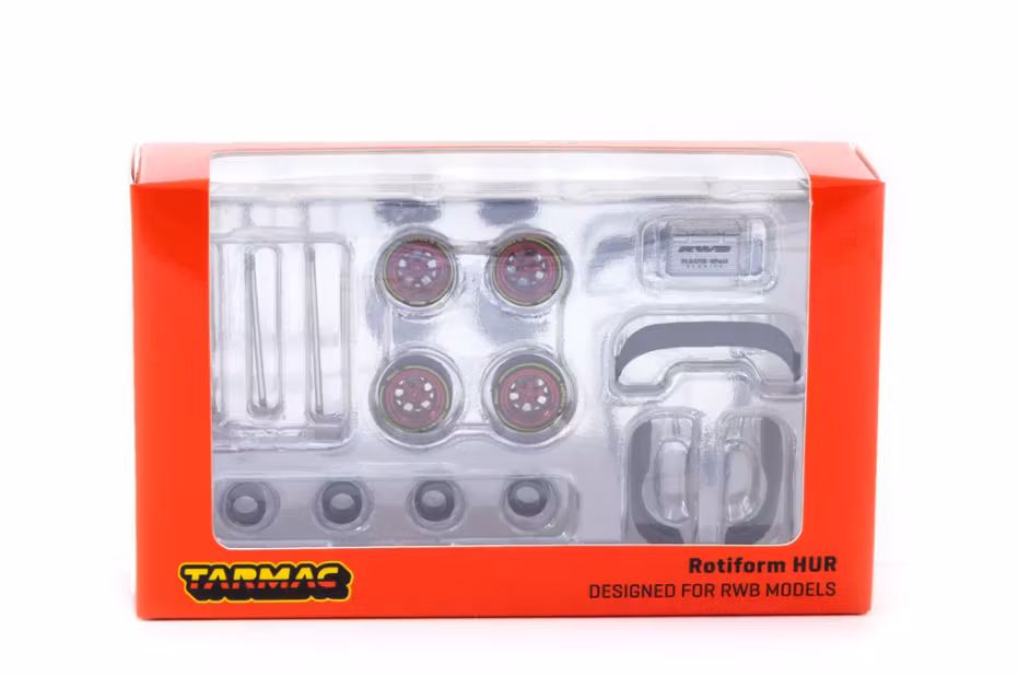 Skala 1/64 Wheels & Accessories Rotiform HUR Designed for RWB models fr TARMAC works