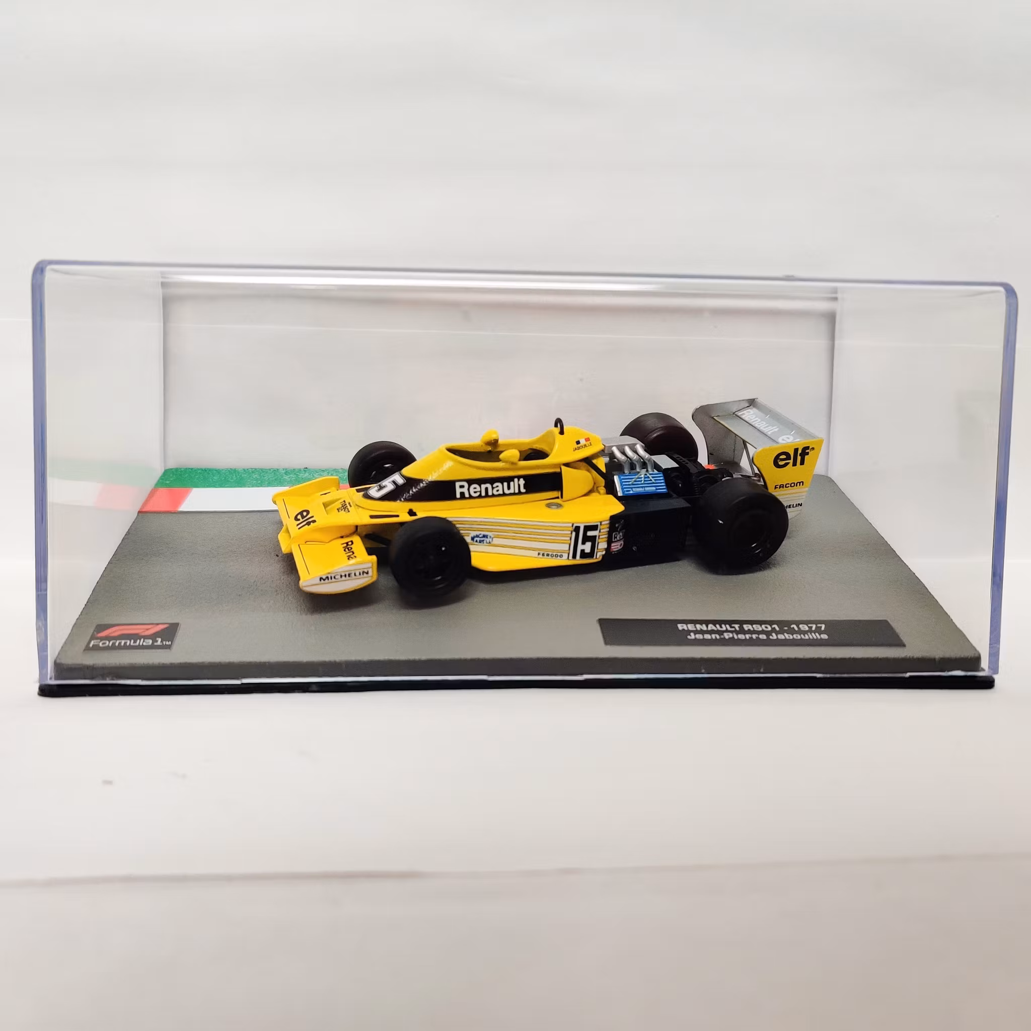 Skala 1/43: Renault RS01 1977 - Jean-Pierre Jabouille fr Altaya