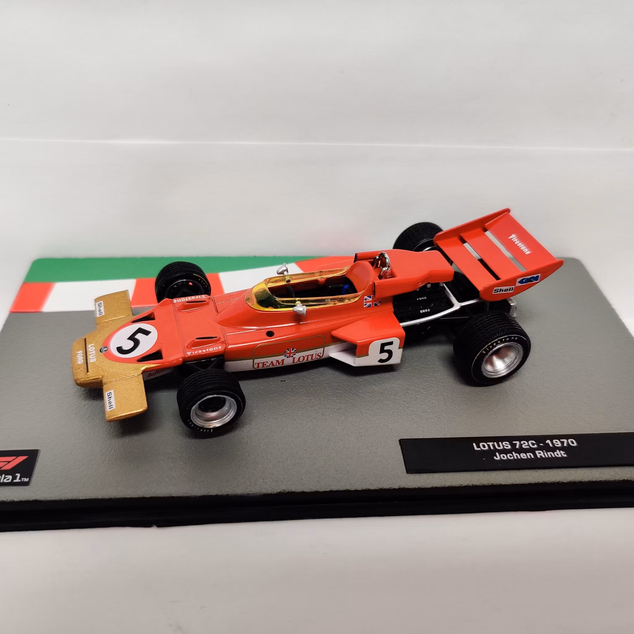Skala 1/43: Lotus 72C 1970 - Jochen Rindt fr Altaya