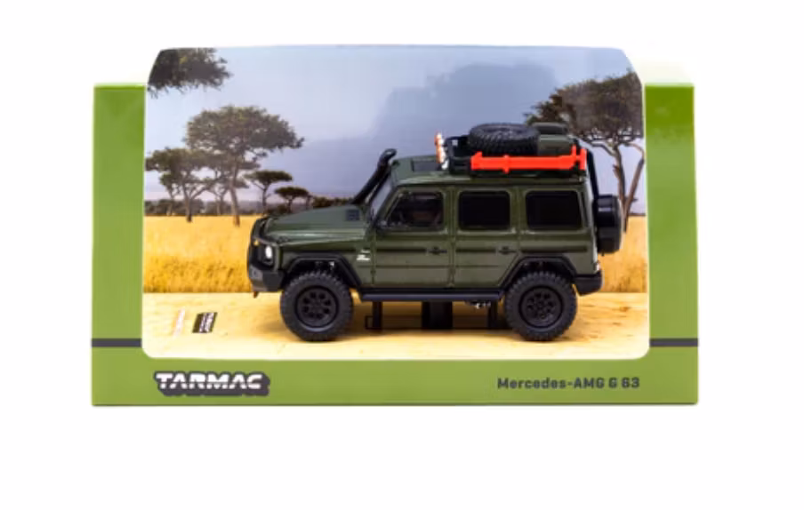 Skala 1/64 Mercedes-AMG G 63 Greenvcs fr TARMAC WORKS