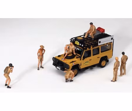 Skala 1/64 Figures - 7 pcs  Camel Trophy Crew (MGTAC17)fr Mini GT