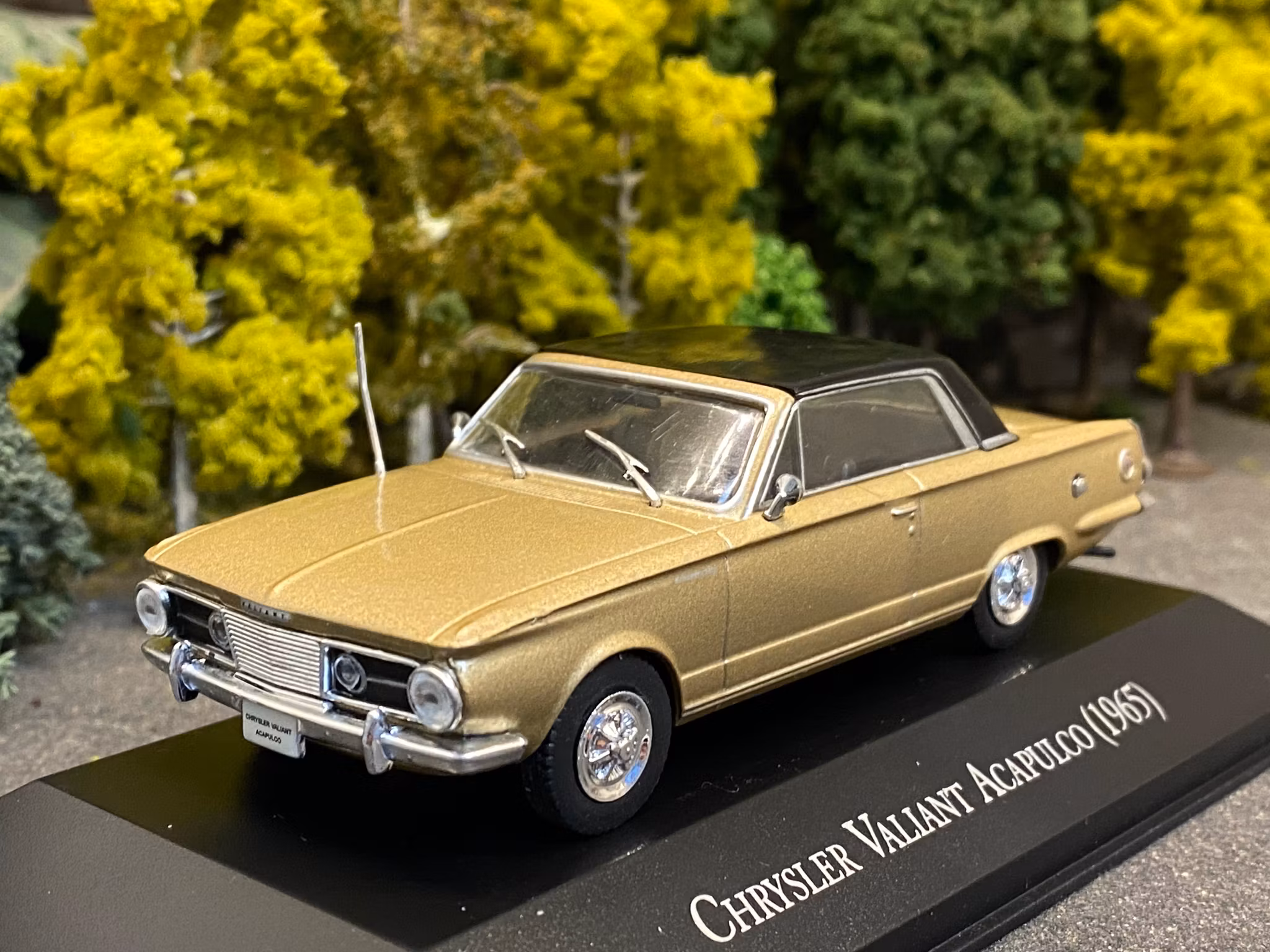 Skala 1/43: Chrysler Valiant Acapulco 1965' fr DeAgostini