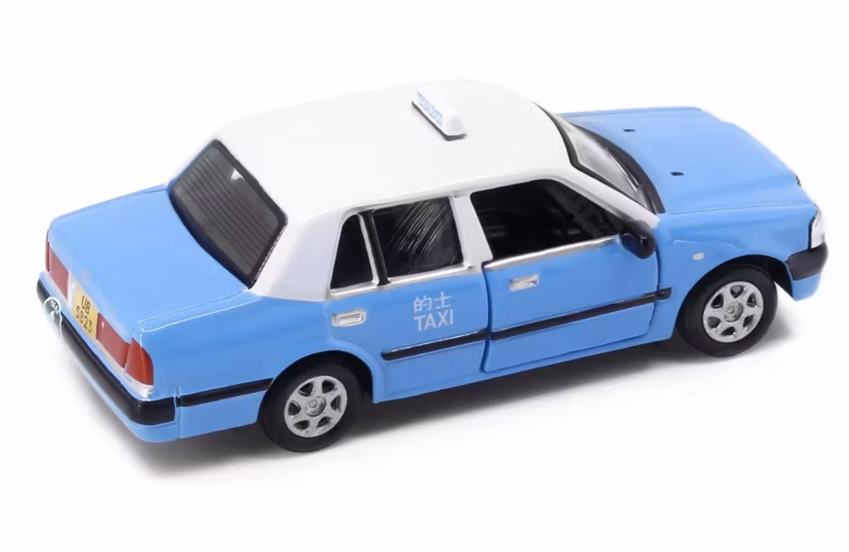 Skala 1/64 Toyota Crown Comfort Taxi (Lantau Island) fr Tiny Toys