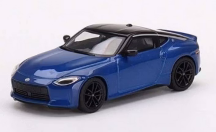 Skala 1/64 - Nissan Z Performance, Seiran Blue LHD fr MINI GT