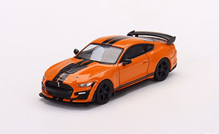 Skala 1/64 - Ford Shelby Mustang GT500, orange fr MINI GT