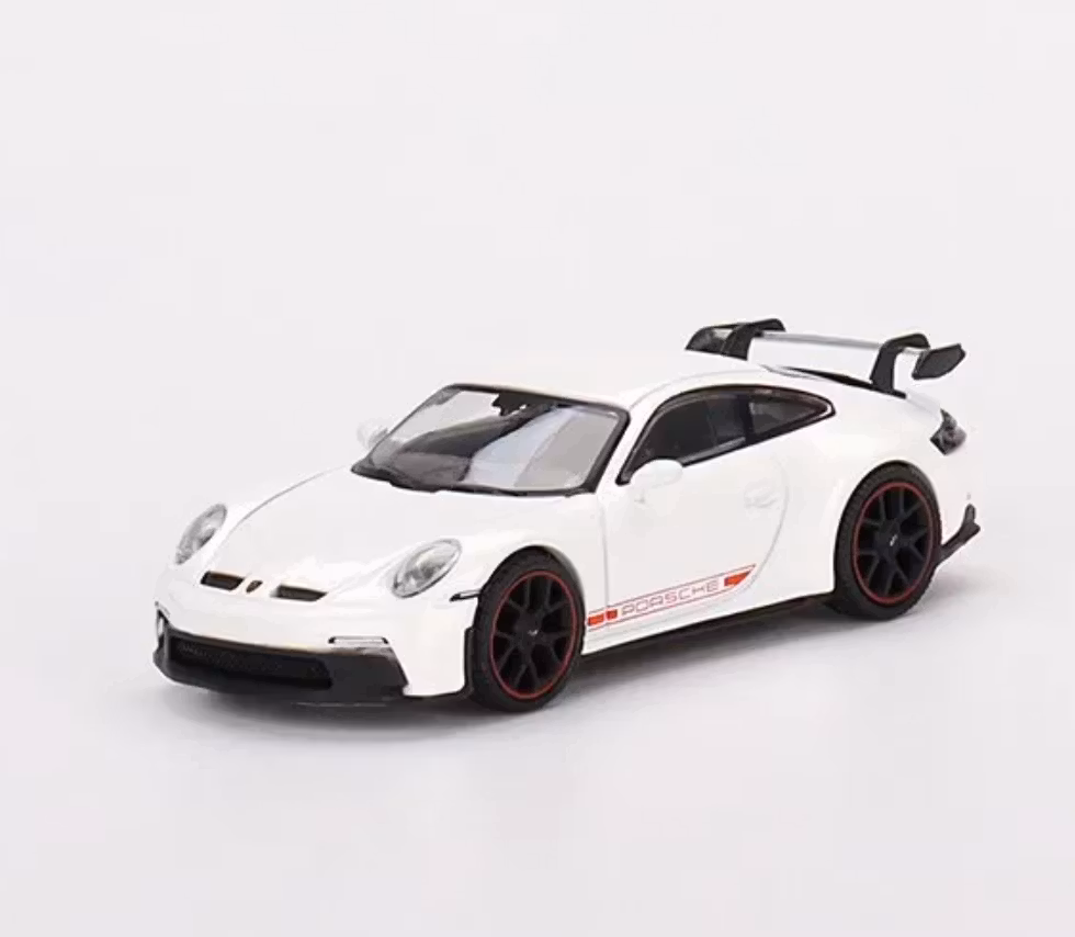 Skala 1/64 - Porsche 911 (992) GT3, White fr MINI GT