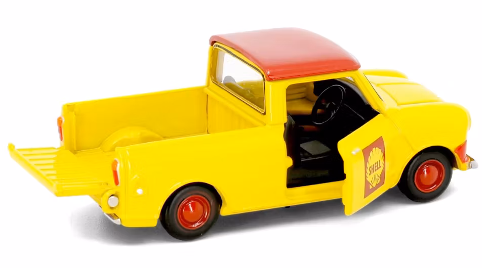 Skala 1/64 (1/50) - Shell Morris Mini Pickup, Hong Kong fr Tiny