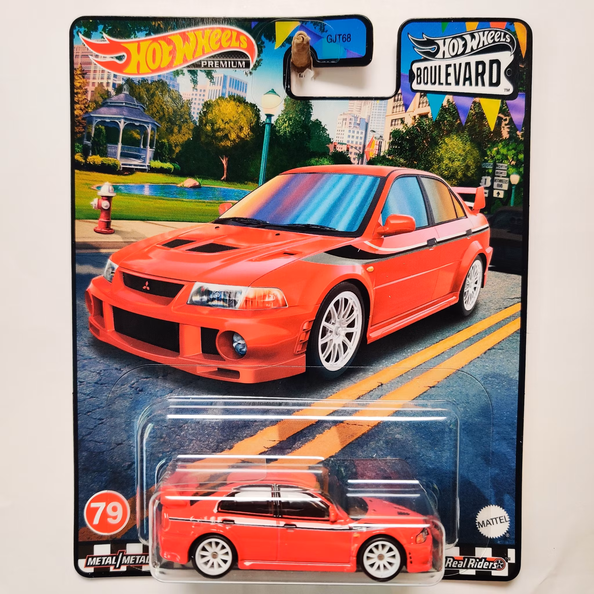 Skala 1/64 Hot Wheels Premium, Boulevard, Mitsubishi Lancer Evolution VI