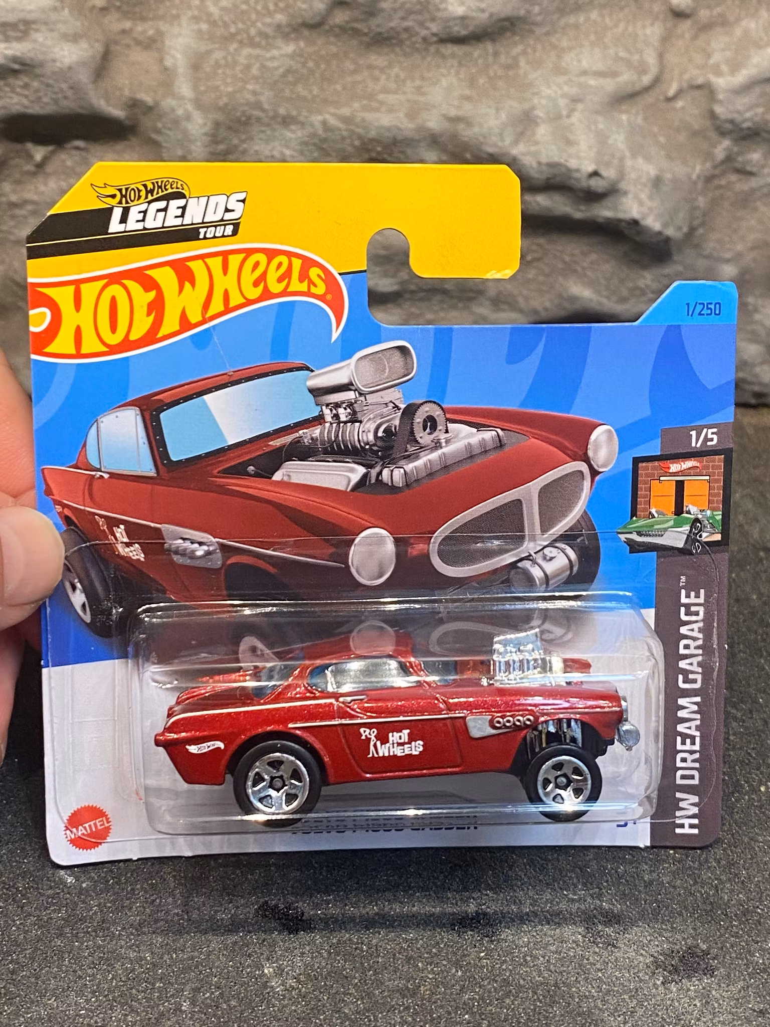 NEW! Skala 1/64, Hot Wheels: Volvo P1800 Gasser