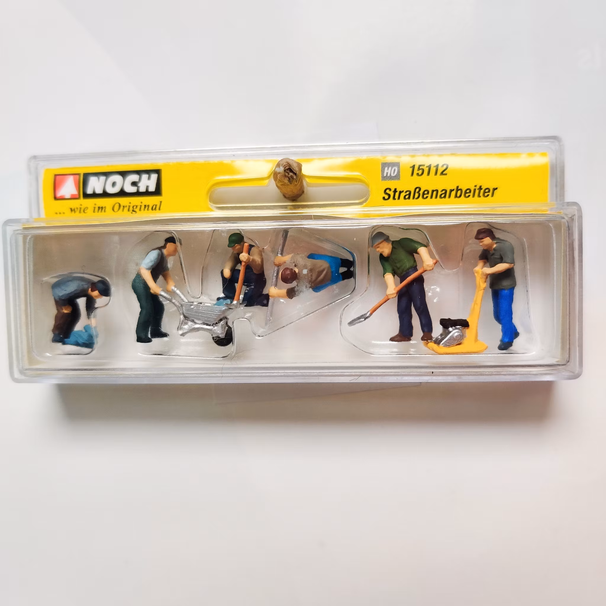 NOCH 15112 Skala H0, Figurer Byggarbetare/Figures Construction Worker