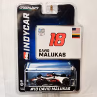 Skala 1/64 Greenlight Indycar #18 David Malukas