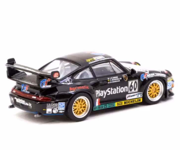 Skala 1/64 Porsche 911 GT2 24h Le Mans 1998 #60 - COLLAB64 Tarmac/Schuco