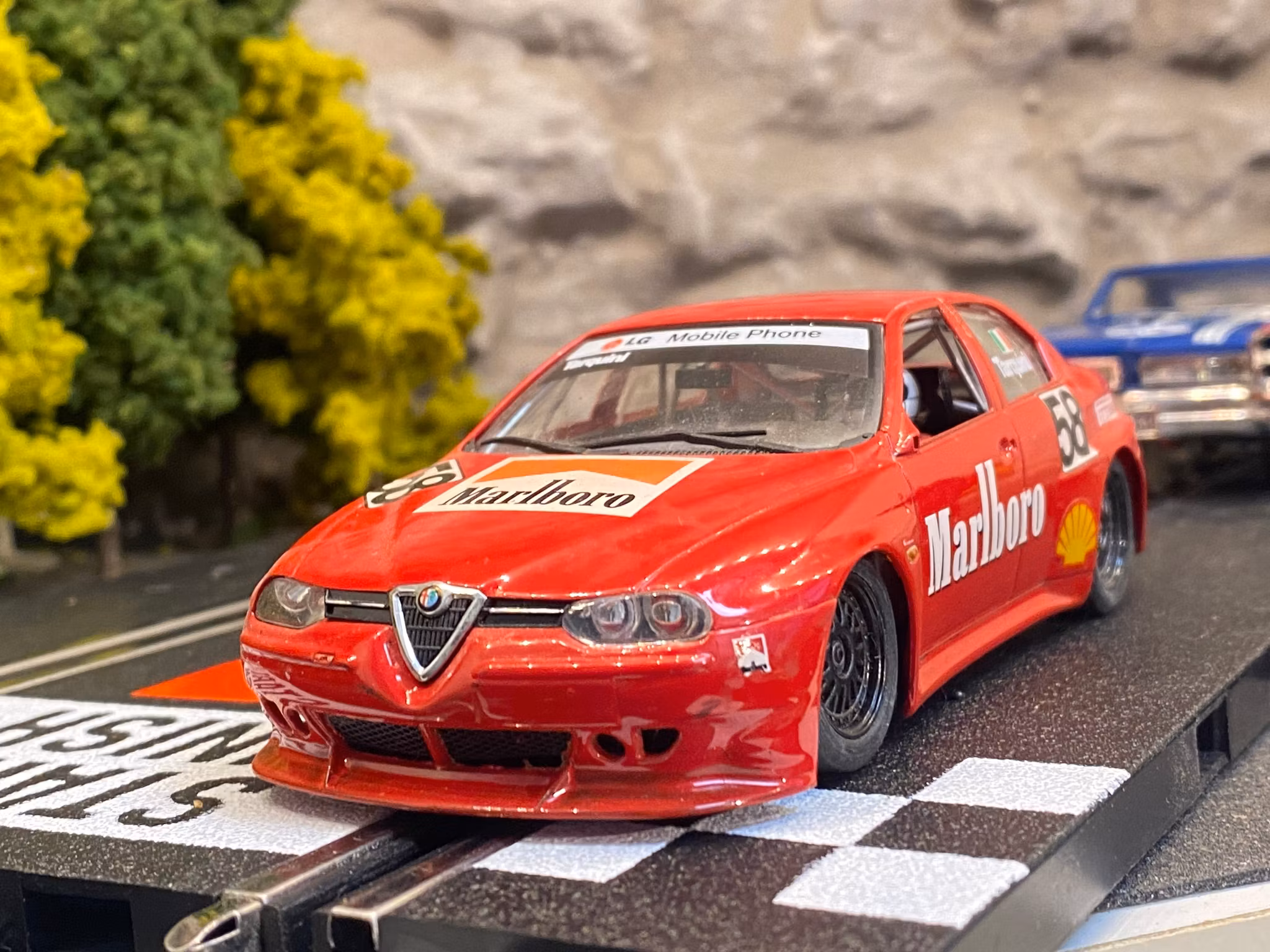 Skala 1/32 Used Analoge slotcar: Alfa Romeo 156 GTA fr FLY Car Model