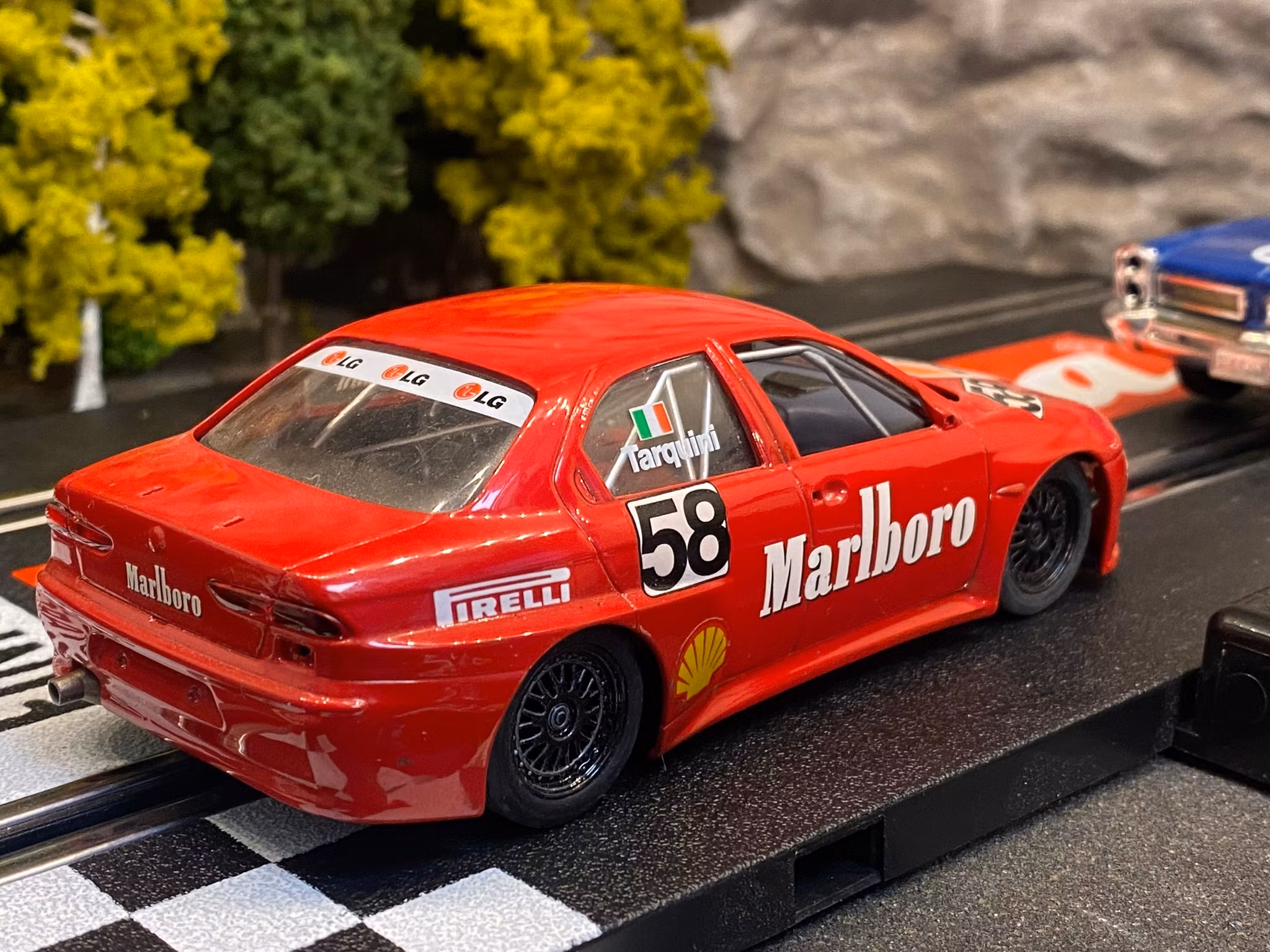 Skala 1/32 Used Analoge slotcar: Alfa Romeo 156 GTA fr FLY Car Model