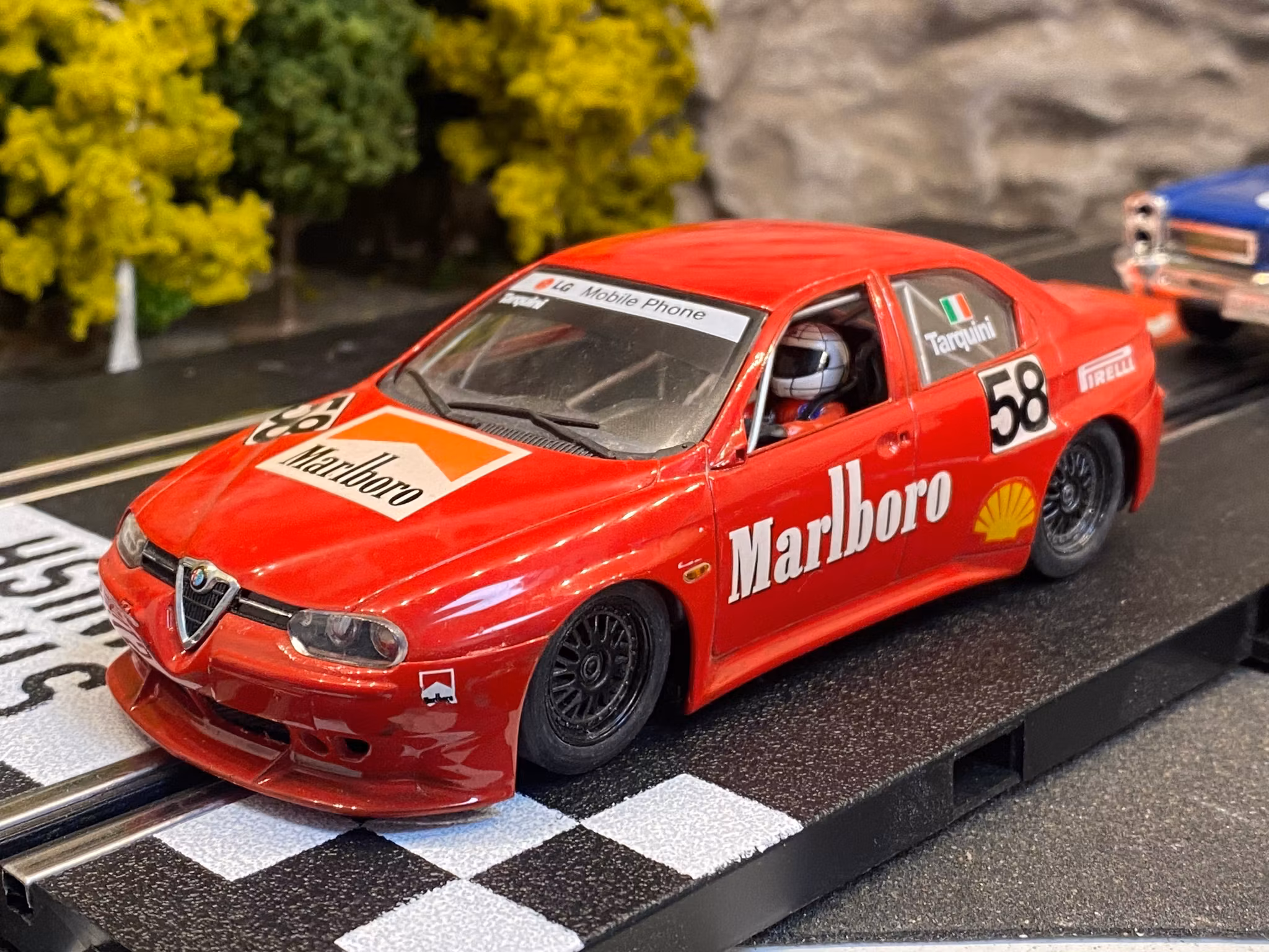 Skala 1/32 Used Analoge slotcar: Alfa Romeo 156 GTA fr FLY Car Model