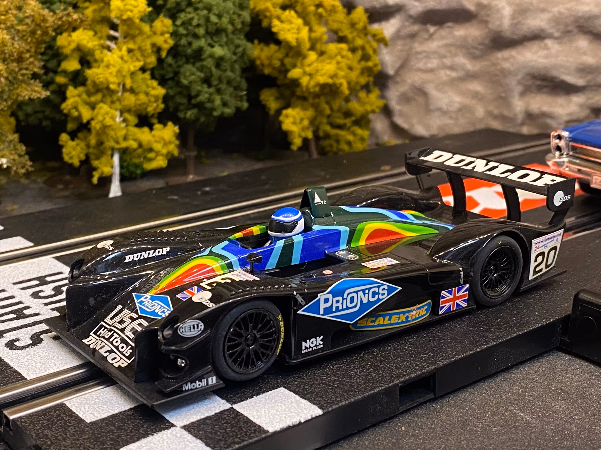 Skala 1/32 Used Analoge slotcar: Lister Storm LMP fr Scalextric
