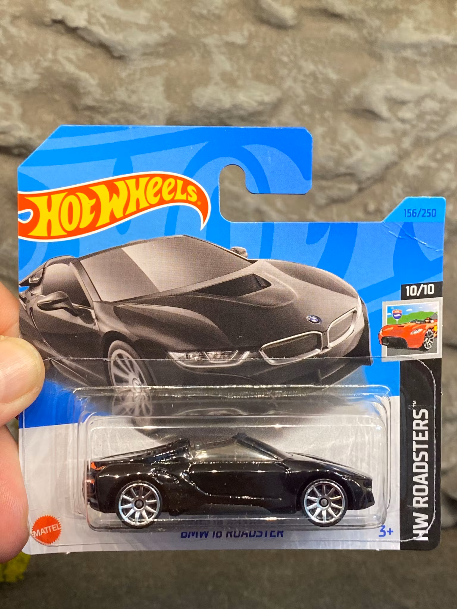 Skala 1/64, Hot Wheels "HW ROADSTERS": BMW i8 Roadster