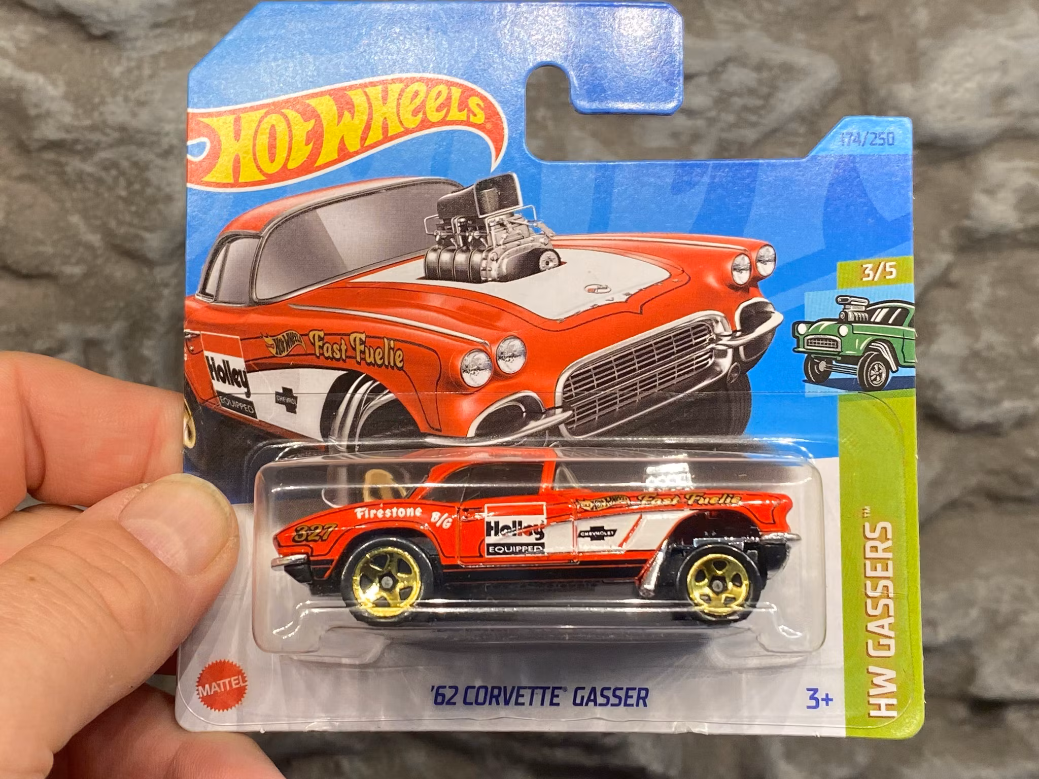 Skala 1/64 Hot Wheels: Corvette Gasser 62'