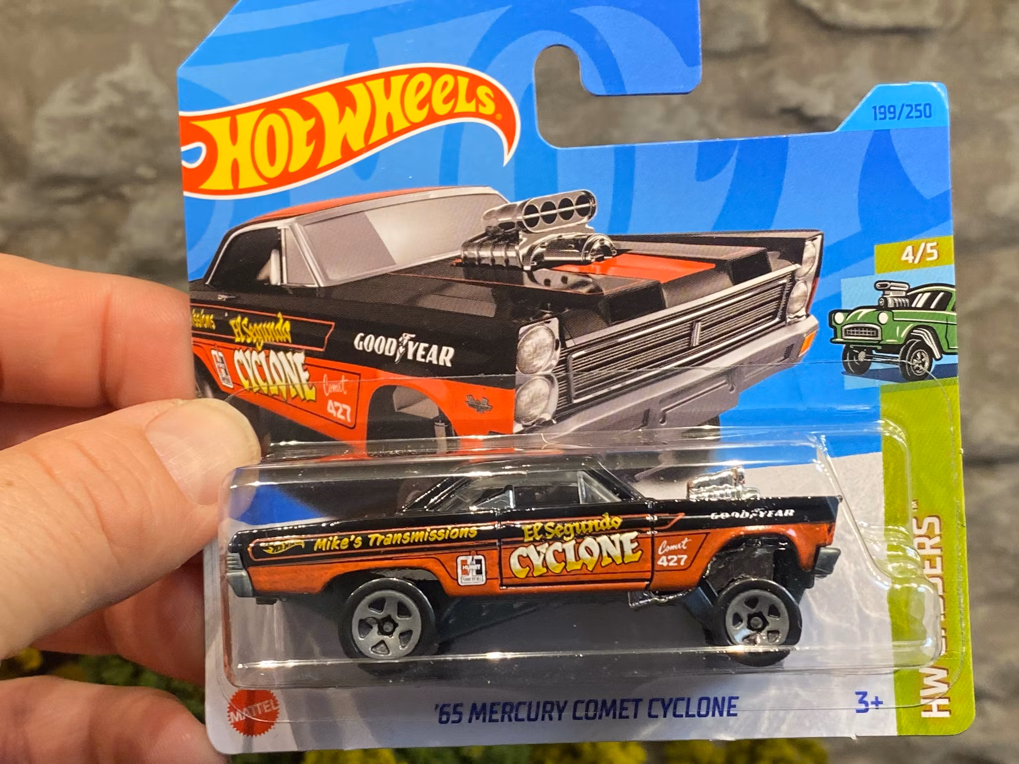 Skala 1/64 Hot Wheels: Mercury Comet Cyclone 65'