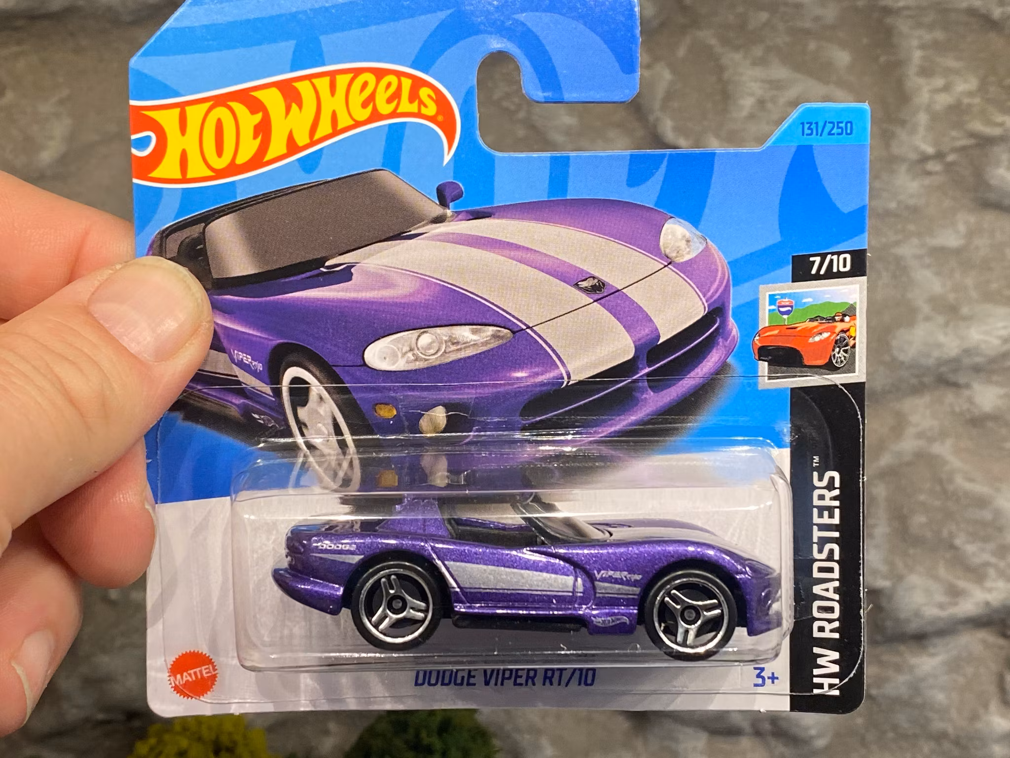 Skala 1/64 Hot Wheels: Dodge Viper RT/10, Purple