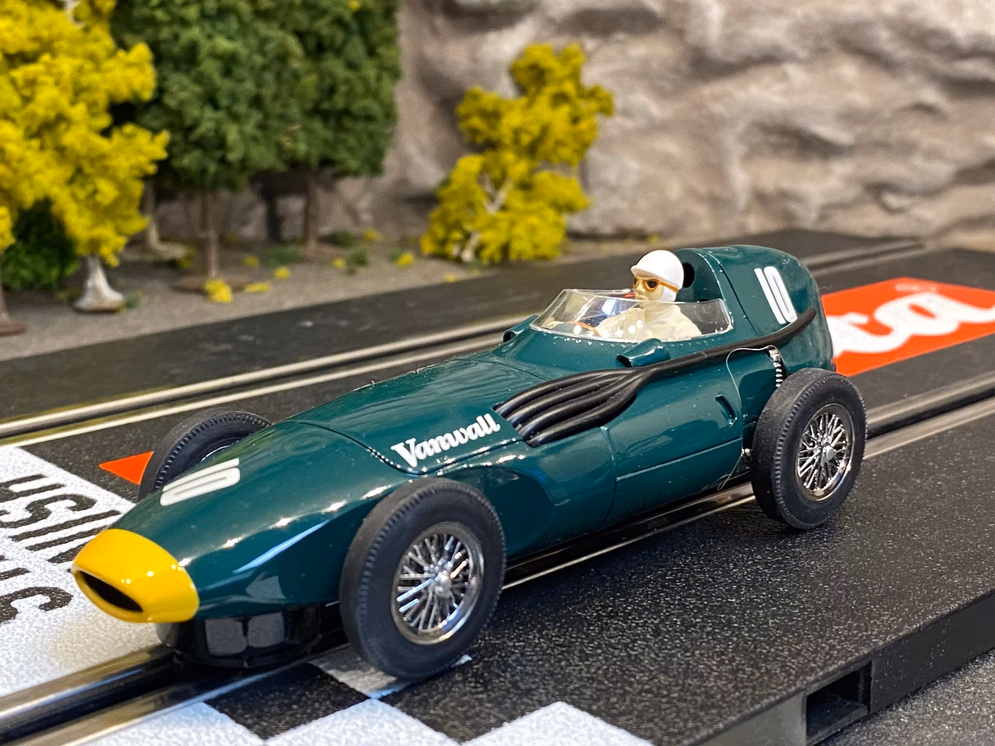 Skala 1/32 Analog Slotcar - Legends Vanvall VW1/56 Silverstone 56 Lim ed. fr Scalextric