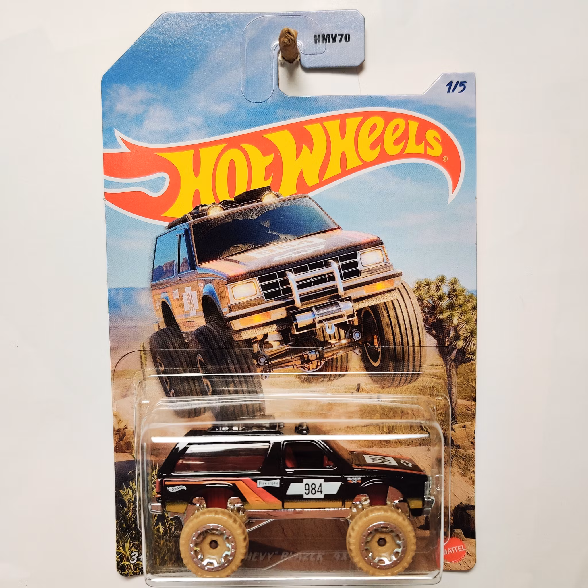Skala 1/64 Hot Wheels: Chevy Blazer 4x4